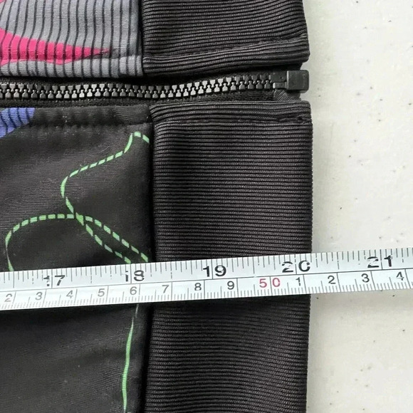 Adidas Girls Black Floral Printed‎ 3-Striped Zip Up Tricot Jacket AP4532 Sz L 14 - Picture 13 of 13